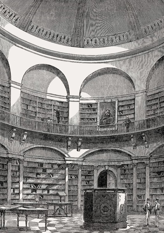 The Dome Room, Register House, East End of Princes Street, Edinburgh, Scotland, 18th century