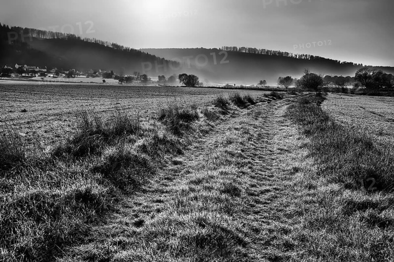 Waldensian village of Gewissenruh, Oberweser, Upper Weser Valley, Weser Uplands, Weserbergland, Hesse, Germany