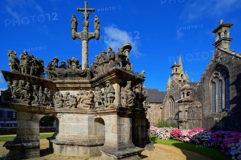 France, Brittany, Finistre, Guimeleau, Brittany, France