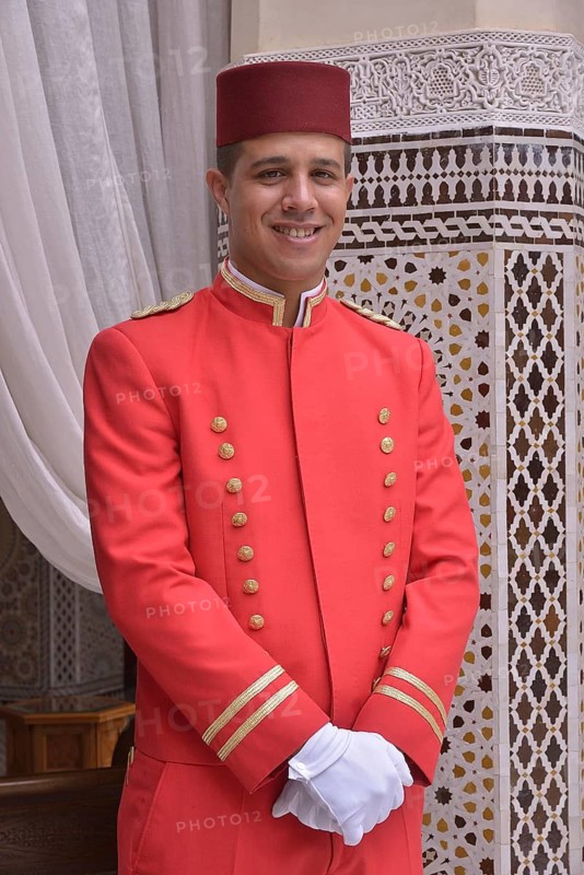 Staff at the Royal Mansour Hotel, Marrakesh, Marrakesh-Tensift-El Haouz region, Morocco