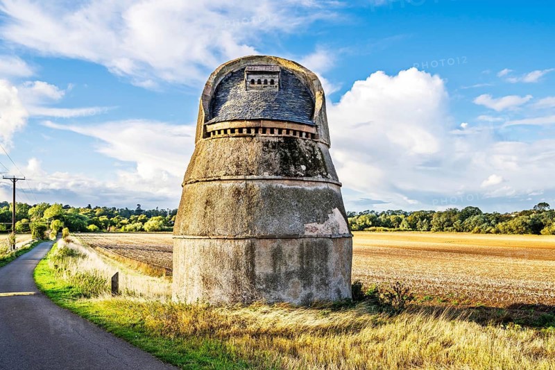 Preston Mill and Phantassie Doocot, River Tyne, East Lothian, Scotland, UK