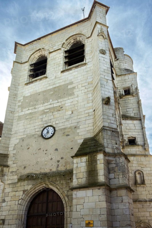 Sancerre labelled Les Plus Beaux Villages de France. Belfry of Saint Jean tower, Cher department. Centre-Val de Loire. France. Europe