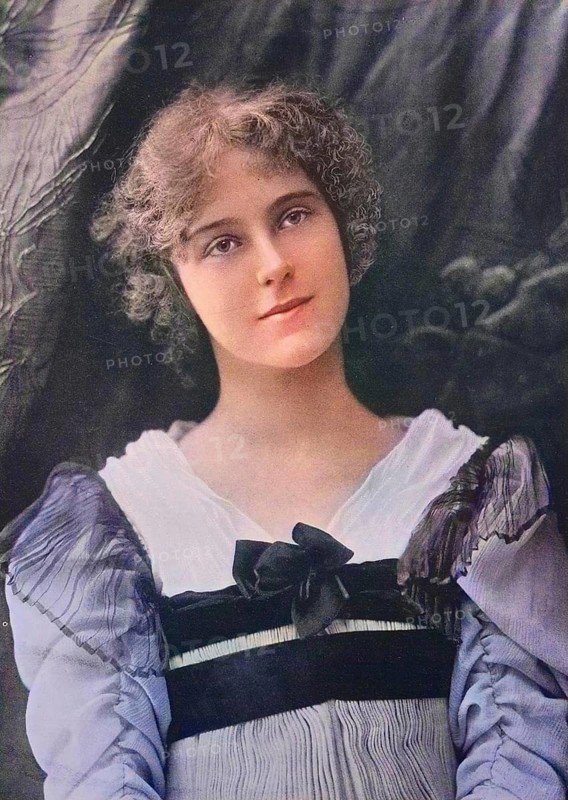 Young Girl with a Dreamy Look, 1880, Germany, Historic, digitally restored reproduction of a 19th century original