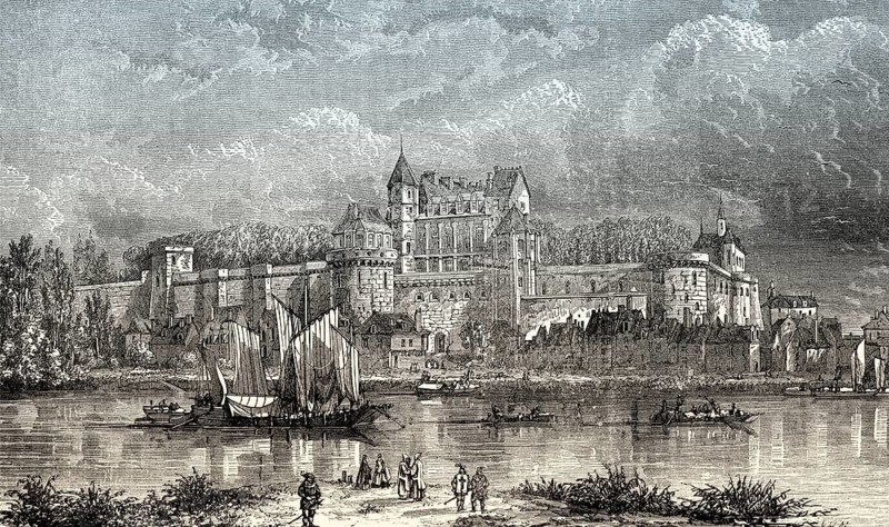 The royal Château at Amboise, Loire Valley, France, 15th century