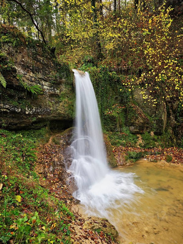 Linner, waterfall, Linn, Canton Aargau, Switzerland