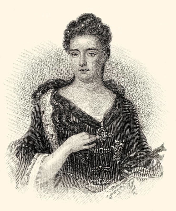 Anne, 1665-1714, Königin von England, Schottland und Irland
