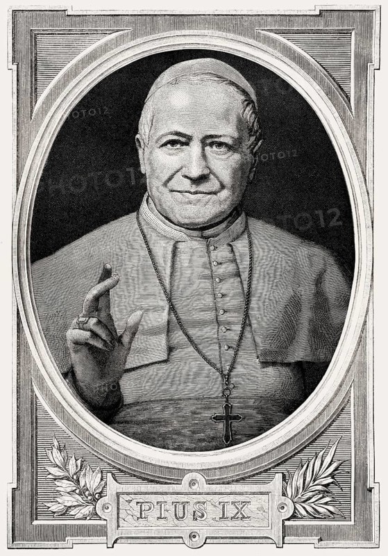 Pope Pius IX, 13 May 1792 – 7 February 1878, Pope from 16 June 1846 to his death