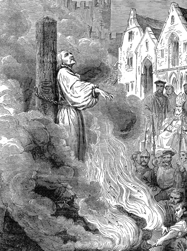 Michael Servetus or Miguel Servet, 1509 or 1511 –1553, a Spanish theologian, polymath, burning at the stake for heresy
