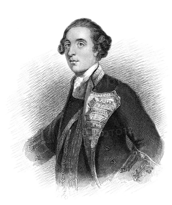 George Brydges Rodney, 1. Baron Rodney, 1718-1792, britischer Marineoffizier