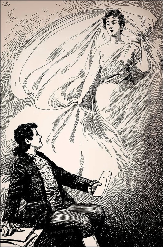 Goethe's inspiration, Johann Wolfgang von Goethe, a German poet
