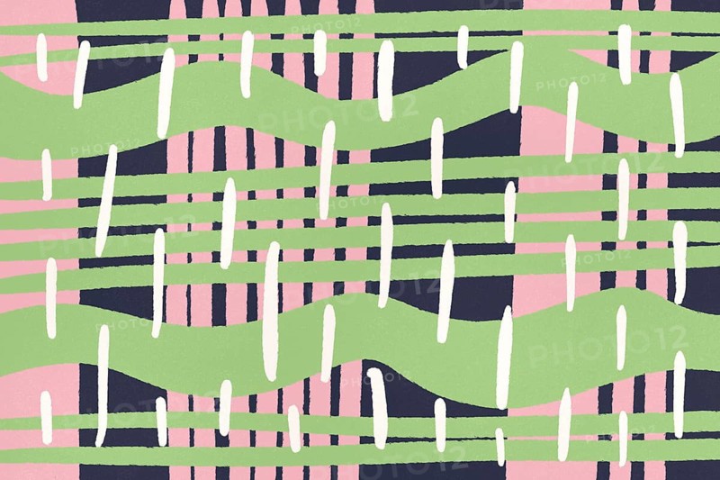 A vibrant abstract illustration featuring playful waves and lines in blue, green, and pink tones. Dynamic design inspires creativity and artistic exploration