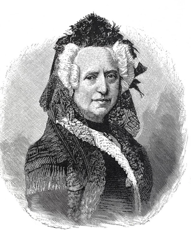 Fanny Lewald, née Marcus (born 24 March 1811 in Königsberg i. Pr., died 5 August 1889 in Dresden), German writer, reproduction of an original, around 1900, historical