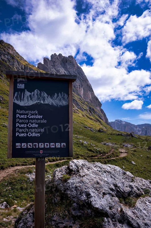 Shield, Odle, Geislerspitzen, Puez-Odle nature Park, Seceda, Val Gardena, Trentino, South Tyrol, Italy