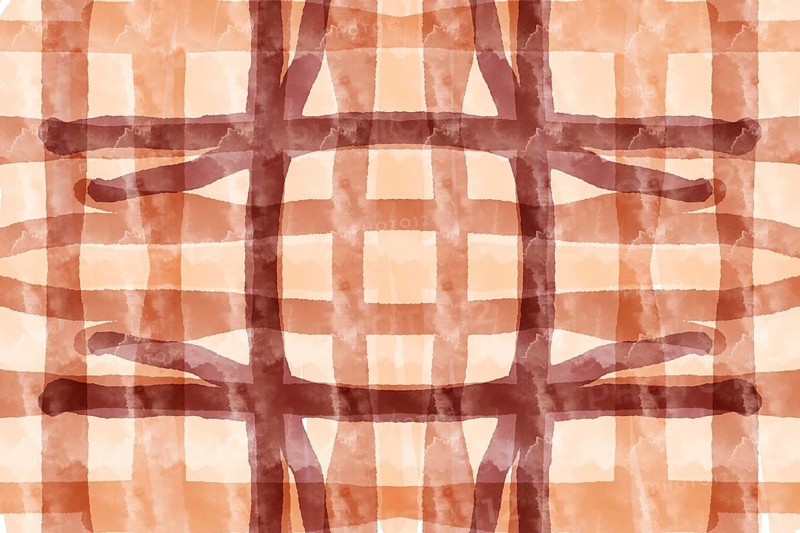 A versatile abstract watercolor grid pattern in warm earth tones, with overlapping lines and soft textures, perfect for backgrounds and creative projects