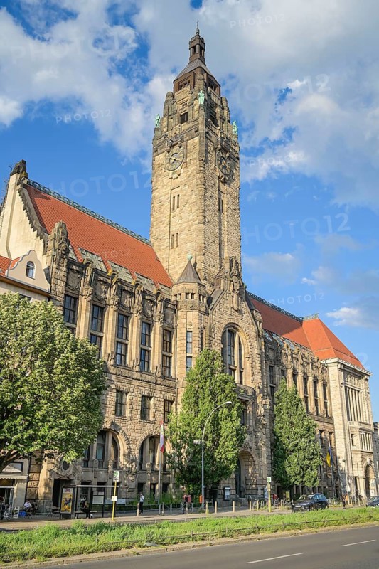 Charlottenburg Town Hall, Otto-Suhr-Allee, Charlottenburg, Berlin, Germany