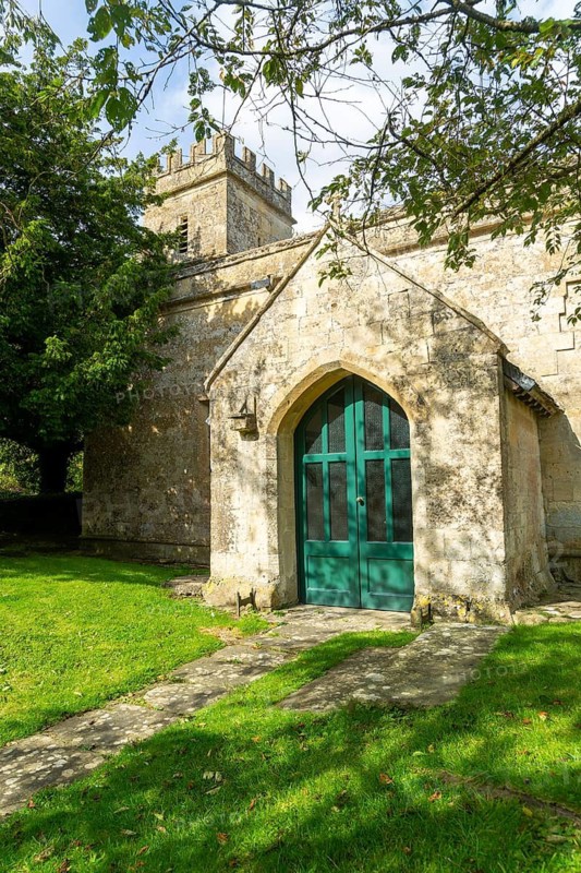 Church of Saint Michael, Yanworth, Gloucestershire, England, UK