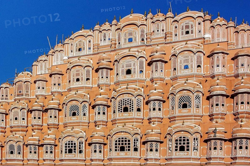 Palace of Winds in Jaipur, India, Radjasthan, India