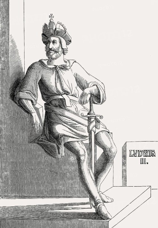Louis the Child, Louis III or Louis IV, king of East Francia from 899 to 911