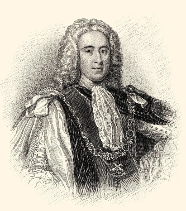 Thomas Pelham-Holles, 1st Duke of Newcastle upon Tyne und 1st Duke of Newcastle-under-Lyne, 1693-1768, britischer Whig-Staatsmann