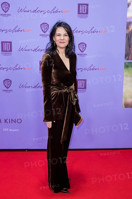 Annalena Bärbock (Bündnis 90/Die Grünen) at the premiere of the film Wunderschöner at Berlin's Zoo Palast on 4 February 2025