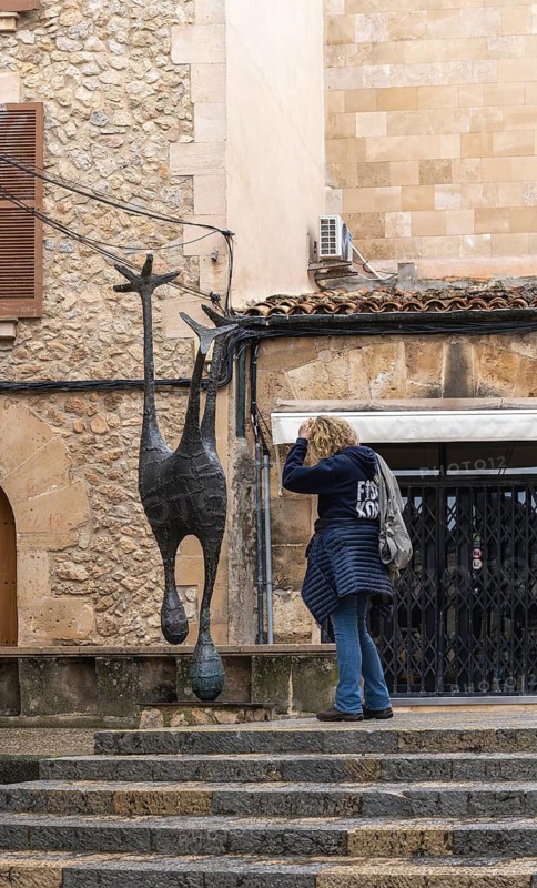 Figura sans titel, de Robert Brotherton, modern art, Pollenca, Majorca, Balearic Islands, Spain