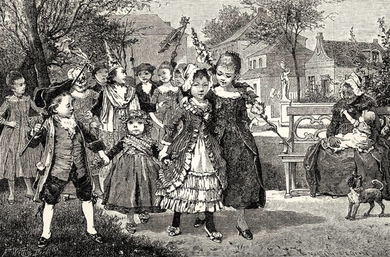 PLAYING AT PRIESTS, Pfaffenspiel, poem by Johann Wolfgang von Goethe