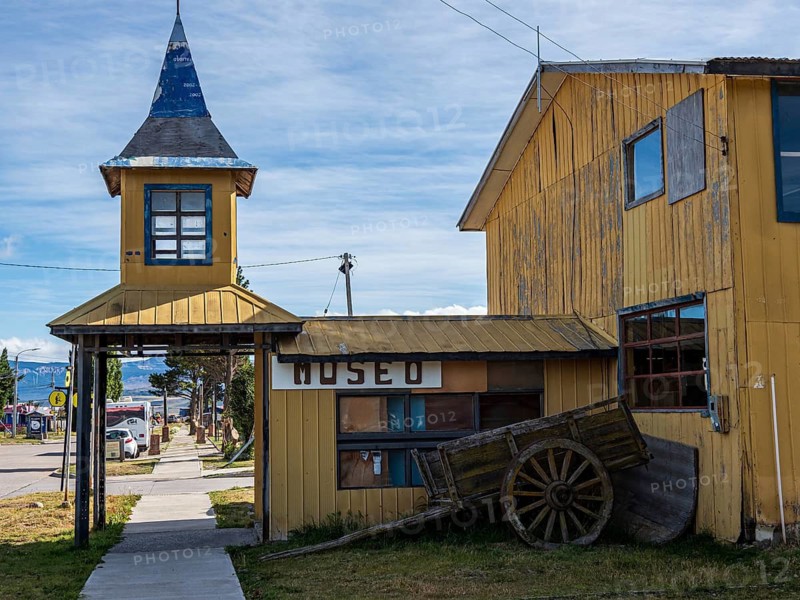 Museum of early settlers, Museo los Pioneros, Balmaceda, Chile