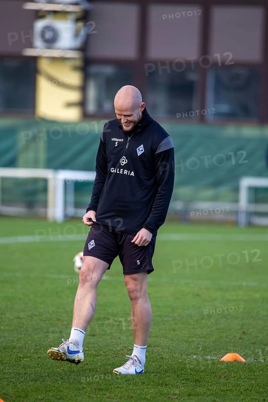 Marcel Seegert at SV Waldhof Mannheim training session