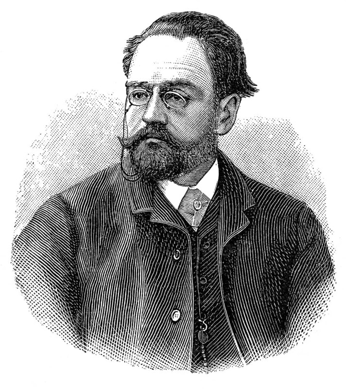 Émile François Zola, 1840 - 1902, a French writer and journalist, Portrait von Émile François Zola, 1840 - 1902, ein französischer Schriftsteller und Journalist