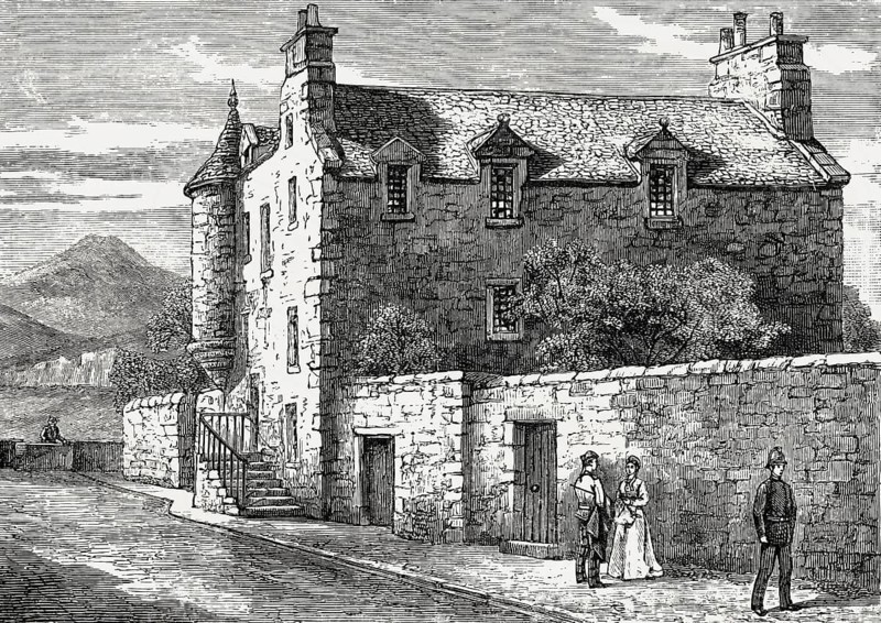 Croft an Righ House, Scots Renaissance mansion house, Edinburgh, Scotland, 18th century
