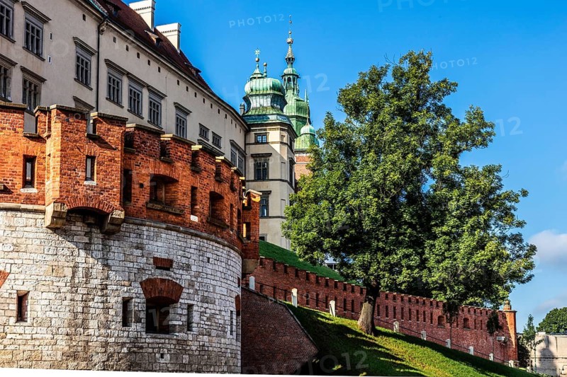 Wawel Castle, Wawel Castle, former center of Polish monarchy founded around 1000, UNESCO World Heritage Site, Krakow, Poland