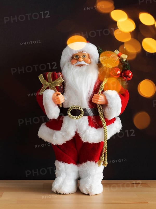 Typical Santa Claus, figure, Christmas, Merry Christmas, Merry Christmas, decoration, studio, Baden-Württemberg, Federal Republic of Germany