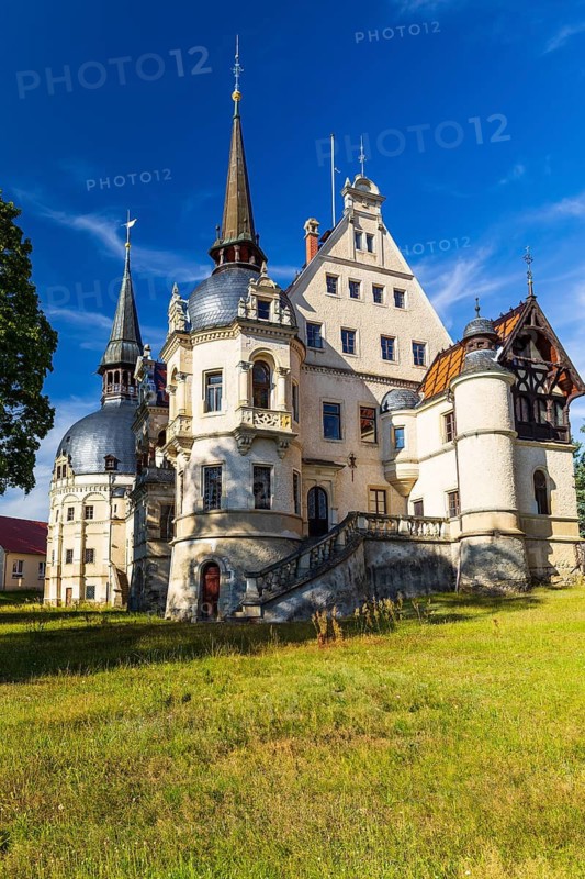 Schönfeld Castle, district of Meißen, Saxony, Germany
