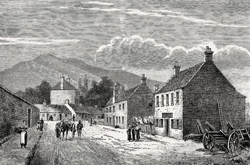 Bonnie Prince Charlie House, Duddingston Village, Edinburgh, Scotland, 19th century
