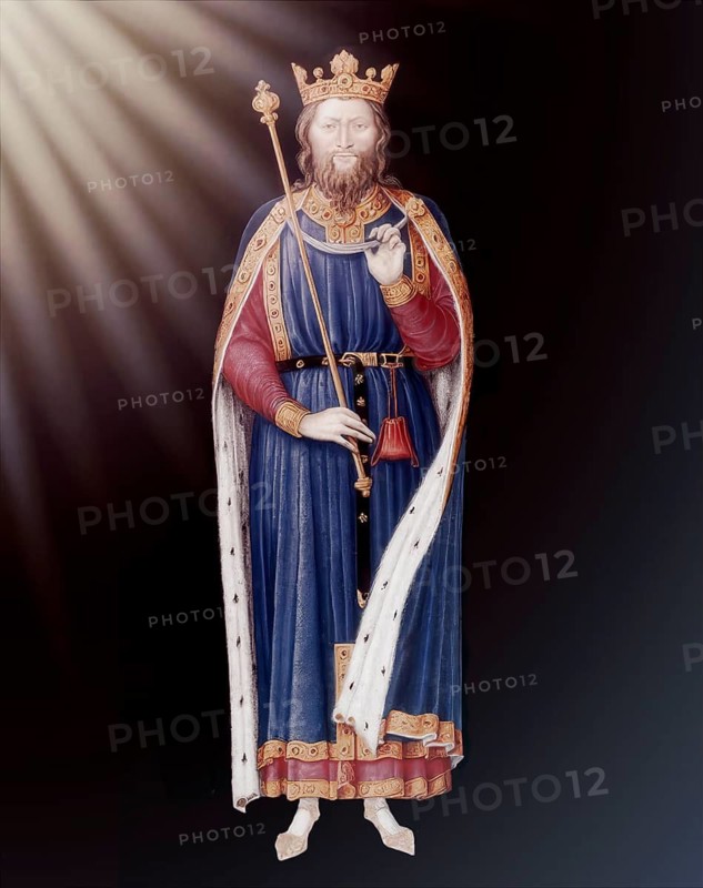 Clovis, Chlodovechus, Chlodwig I., Chlodowech, 466-511, King of the Franks of the Merovingian dynasty, digitally edited after Jean_de_Tillet