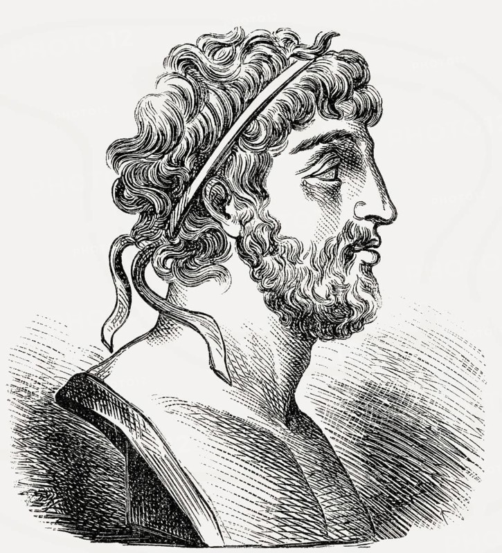 Philip V, 238–179 BC, King of the ancient kingdom of Macedonia from 221 to 179 BC