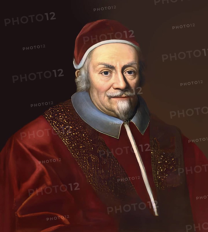Pope Alexander VIII, Alessandro VIII, Alexandre VIII, Alejandro VIII, Pietro Vito Ottoboni, 1610 – 1691, ruler of the Papal States from 1689 until his death in 1691, digitally edited after a painting