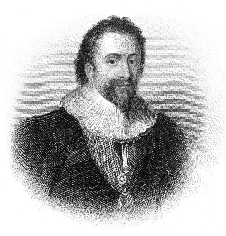 William Herbert, 3. Earl of Pembroke, 1580-1630, englischer Adliger, Lord Chamberlain, gründete mit König James das Pembroke College in Oxford