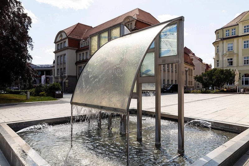 Brunnen auf dem Kornmarkt, Bautzen, Upper Lusatia, Saxony, Germany
