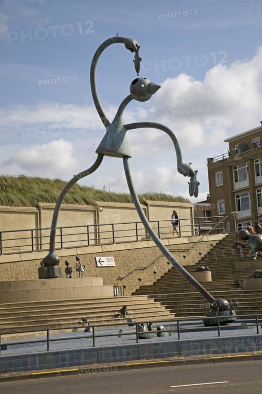 Modern art Scheveningen, Holland
