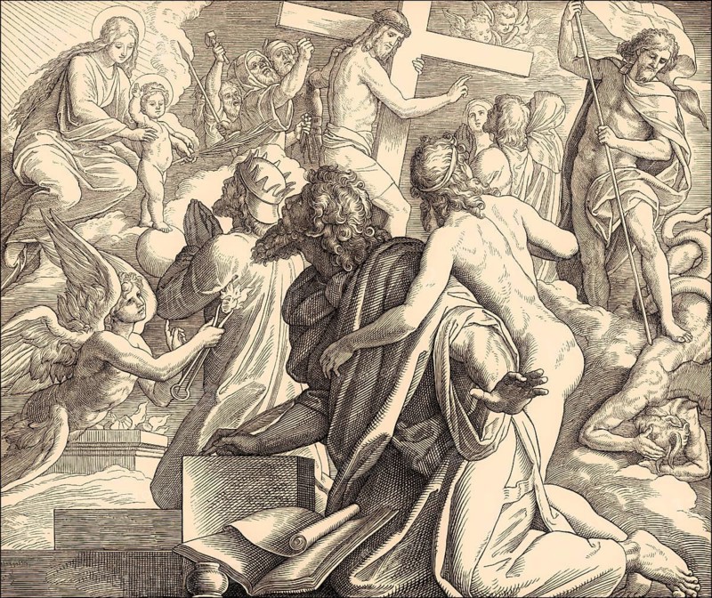 Isaiah, Old Testament, by Julius Schnorr von Carolsfeld