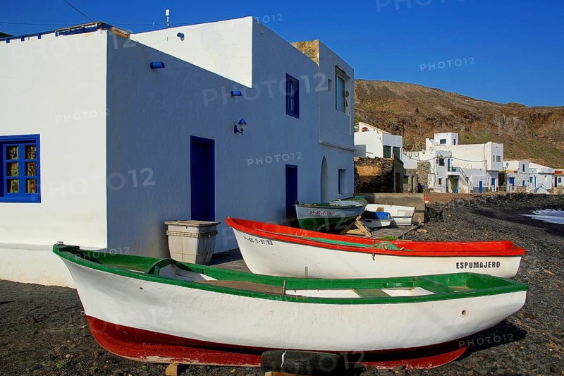 Canary Islands, Fuerteventura, Boats, Pozo Negro, Fuerteventura, Canary Islands, Spain