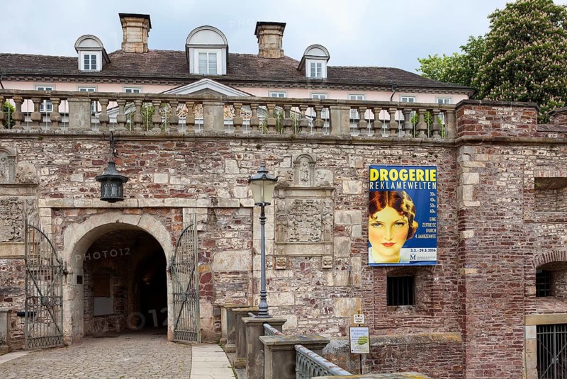 The Baroque castle, Bad Pyrmont, district of Hamelin-Pyrmont, Lower Saxony, Germany