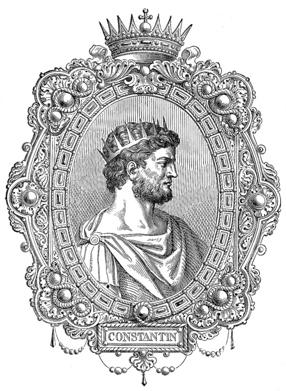 Constantine the Great or Constantine I, c. 272, 337, Roman Emperor from 306 to 337