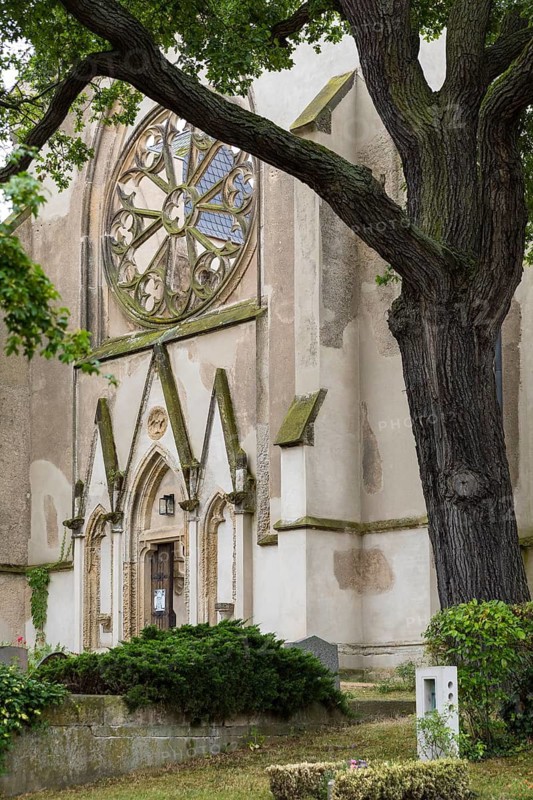 Wachau church ruins, Markkleeberg, Saxony, Germany