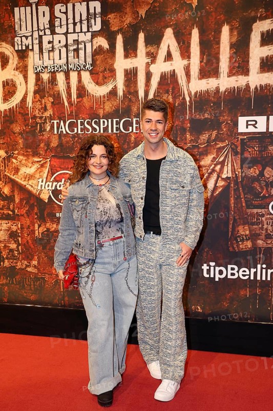 Ronja Forcher and Maximilian Seitz at the premiere - We Are Alive - The Berlin Musical on 21.03.2026 at the Theater des Westens