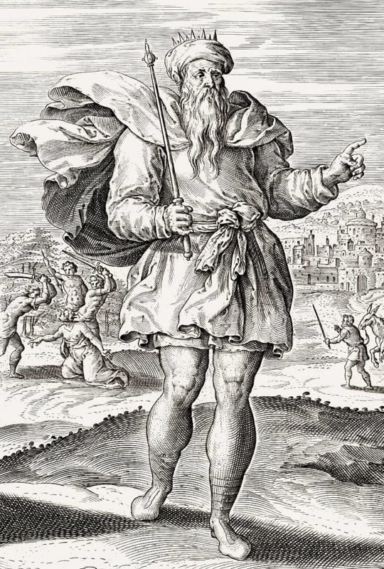 Amazja, Amaziah or Amasias, the ninth king of Judah, according to the Hebrew Bible, digitally edited