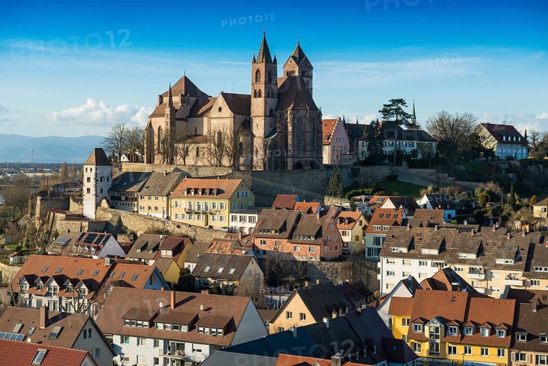 St. Stephan Cathedral, Breisach am Rhein, Kaiserstuhl, Breisgau, Baden-Württemberg, Germany