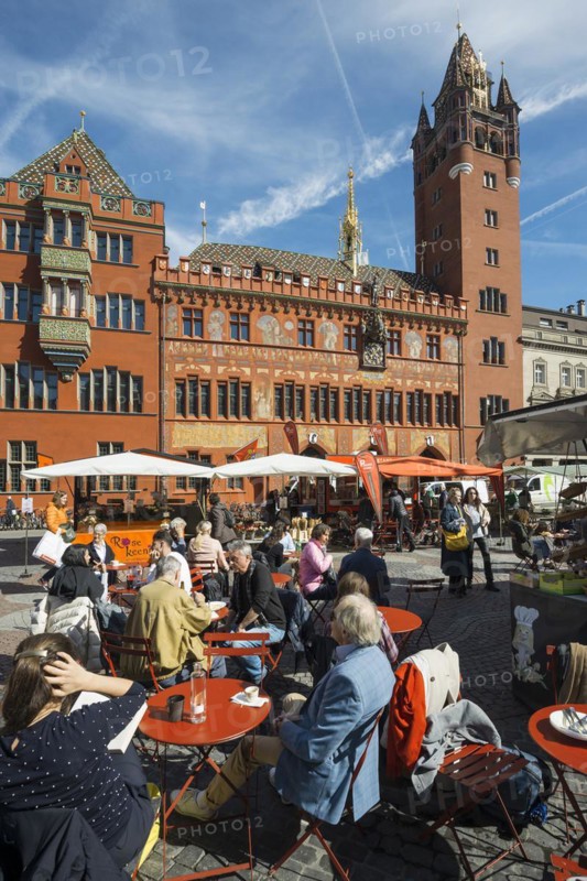 City Hall, Basel, Canton of Basel-Stadt, Switzerland