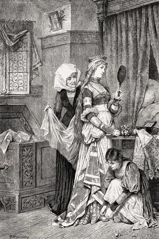 Bridal fashion, 16th century